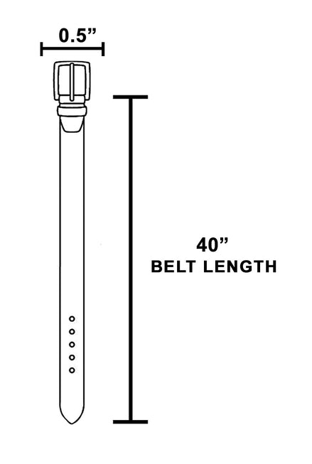 Skinny Turn Lock Belt