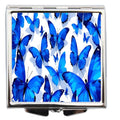 Butterfly Blues Pocket Mirror
