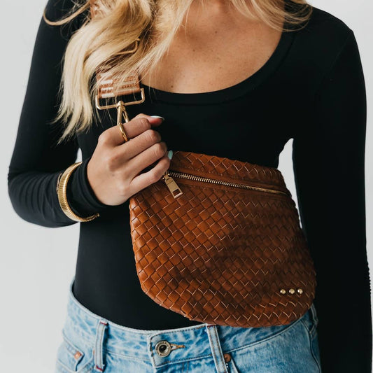 Westin Woven Bum Bag Brown