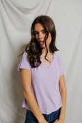 Perfect White Tee Hendrix Tee Lavender