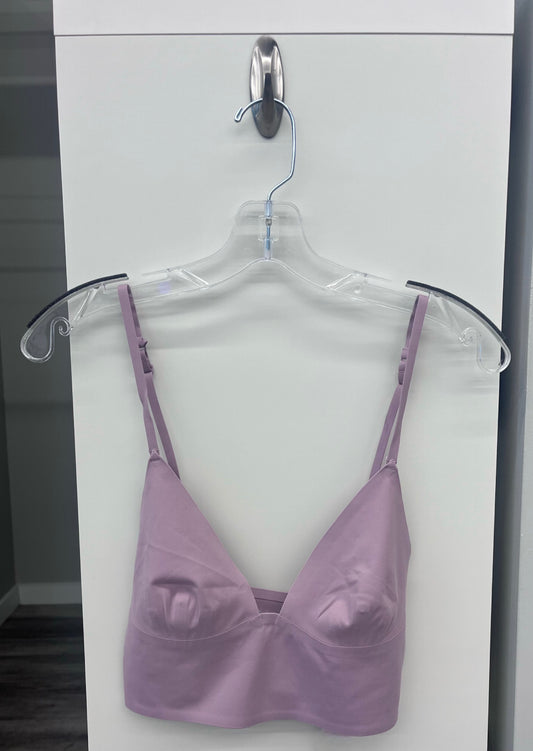 Seamless Triangle Bralette Dusty Lilac