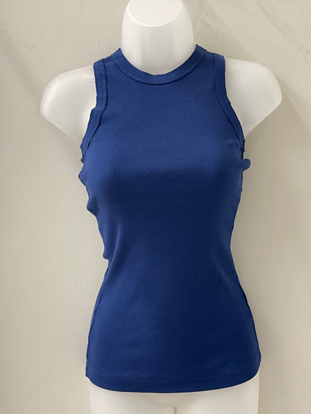 Calistoga Crew Tank Sapphire
