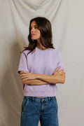 Perfect White Tee Kennedy Lavender