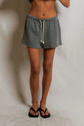 Perfect White Tee Layla Dark Heather Grey