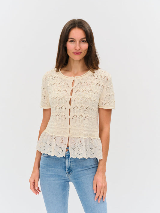 Margot Top Ivory