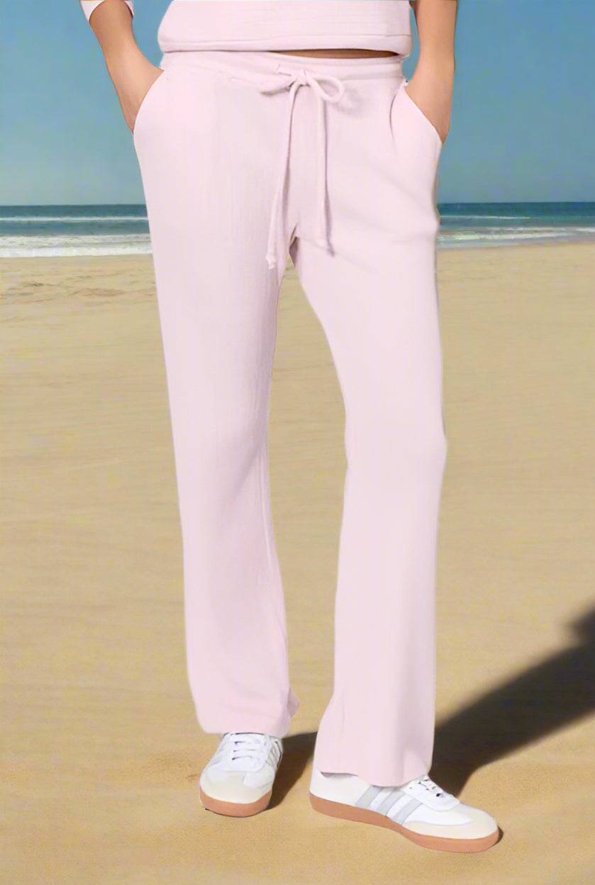 Lazy Daze Waffle Wide Leg
