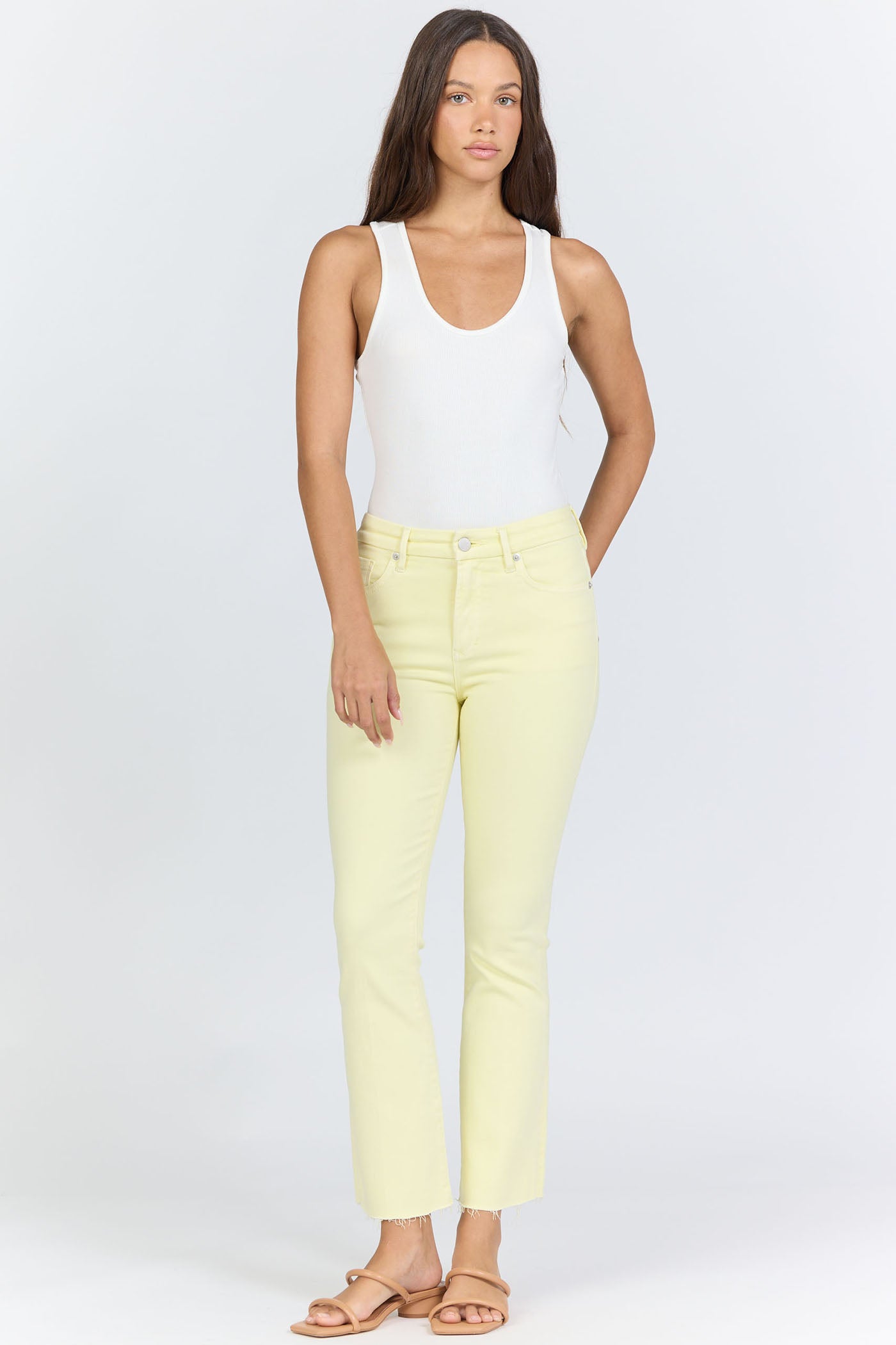 Jeanne Jean in Wax Yellow