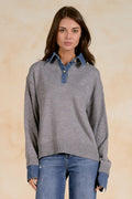 Mixed Media Sweater