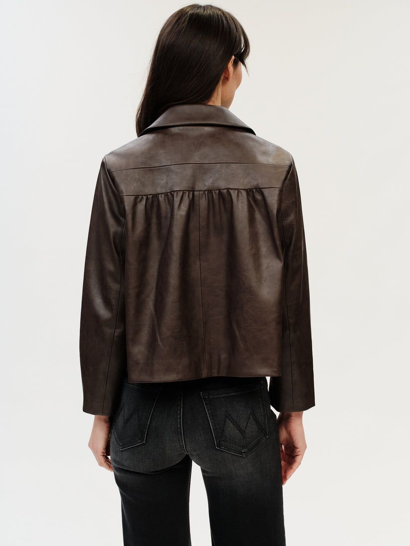 Vail Faux Leather Jacket