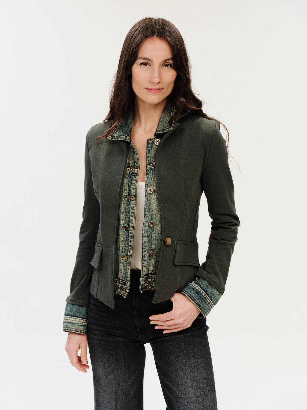 Clarissa Blazer Military