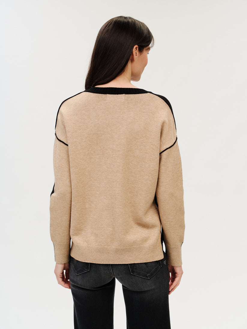 Fiore Exposed Seam Sweater