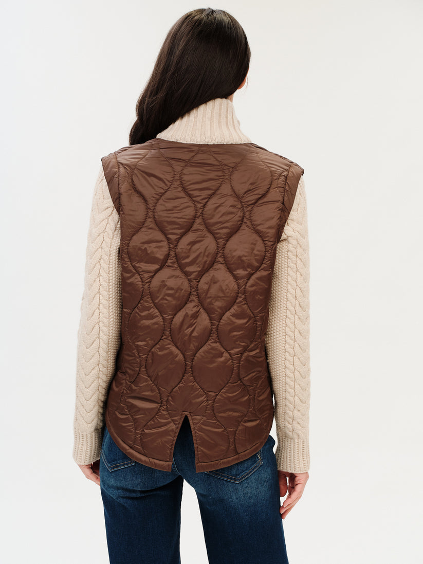 Melanie Mixed Media Jacket