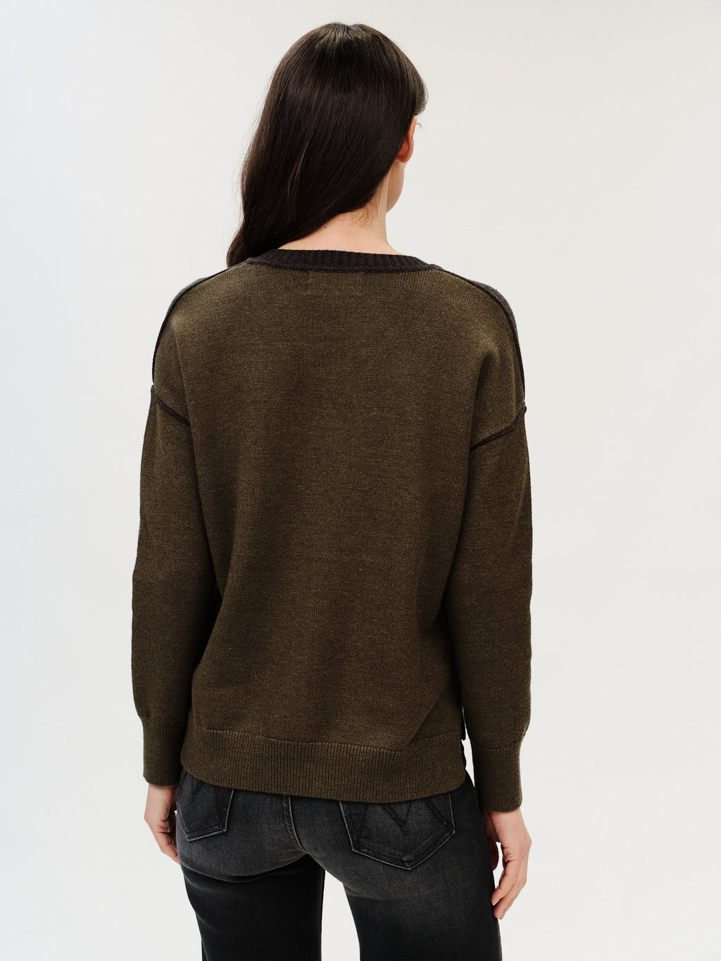 Fiore Exposed Seam Sweater