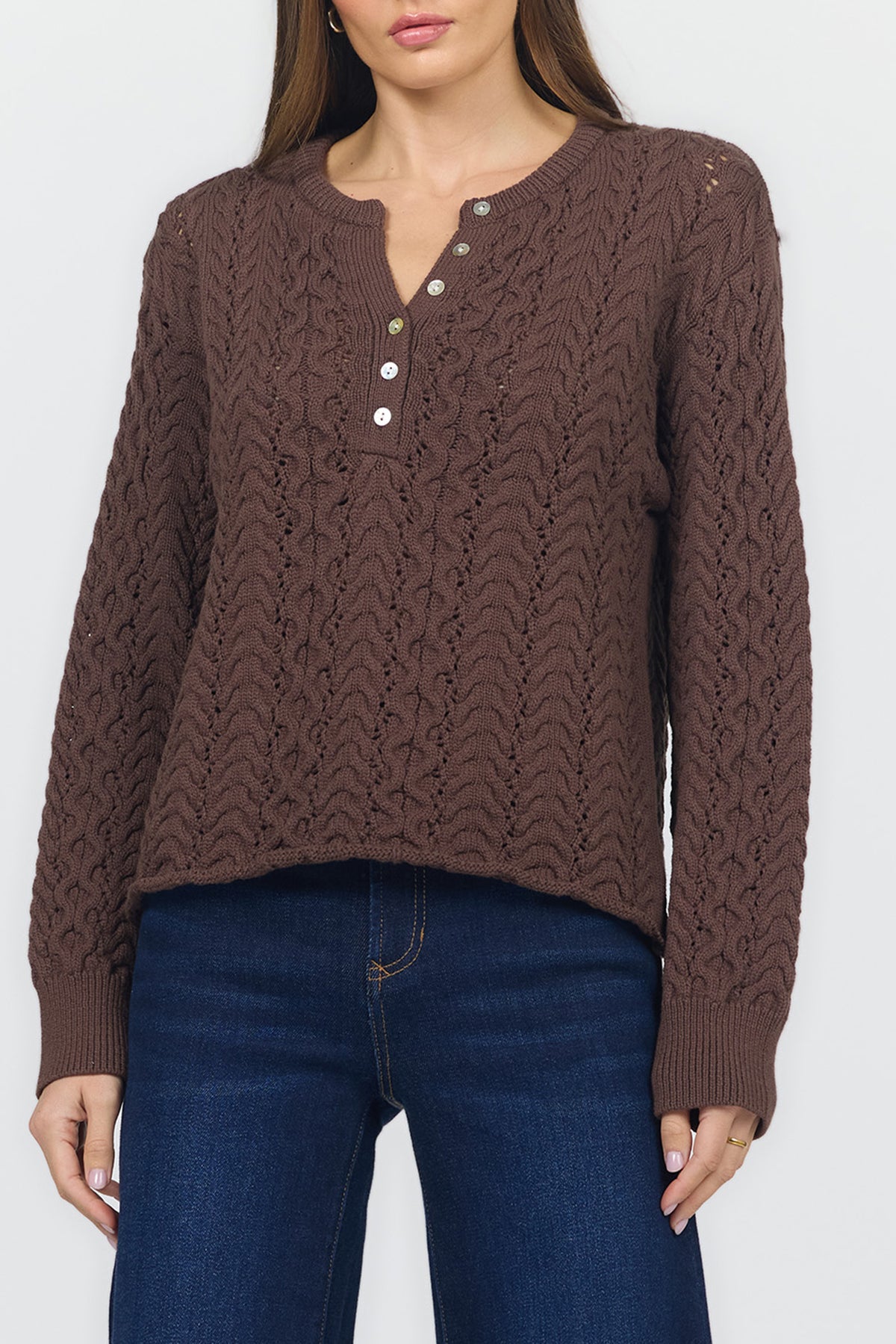 Dreya Melted Chocolate Sweater
