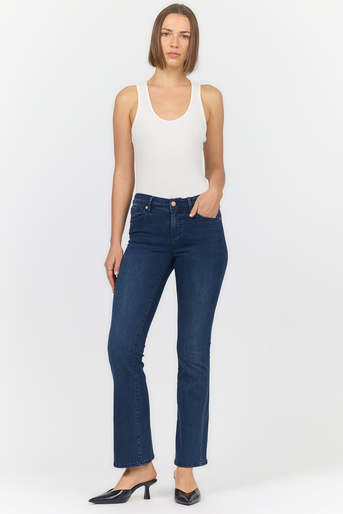 Jaxtyn Bootcut Jean In Princess