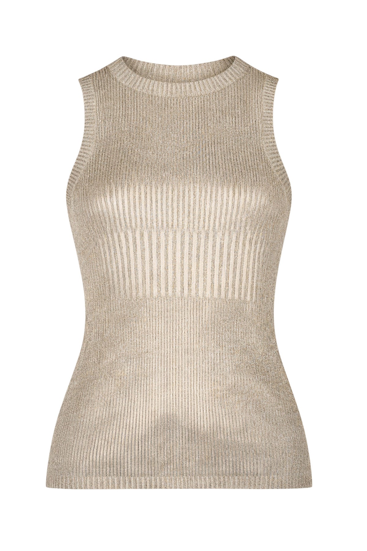 Pamela Metallic Foil Top