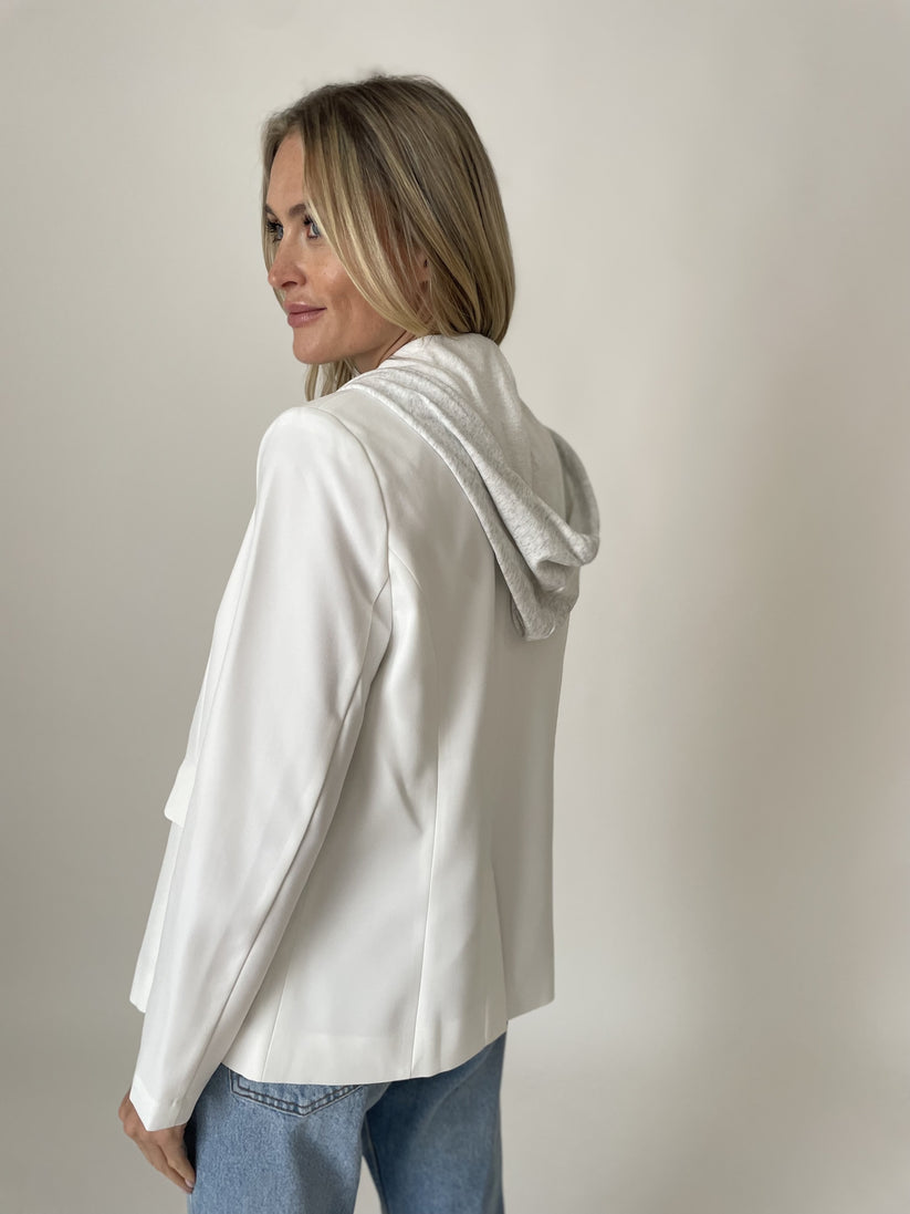 Drew Blazer Dove White