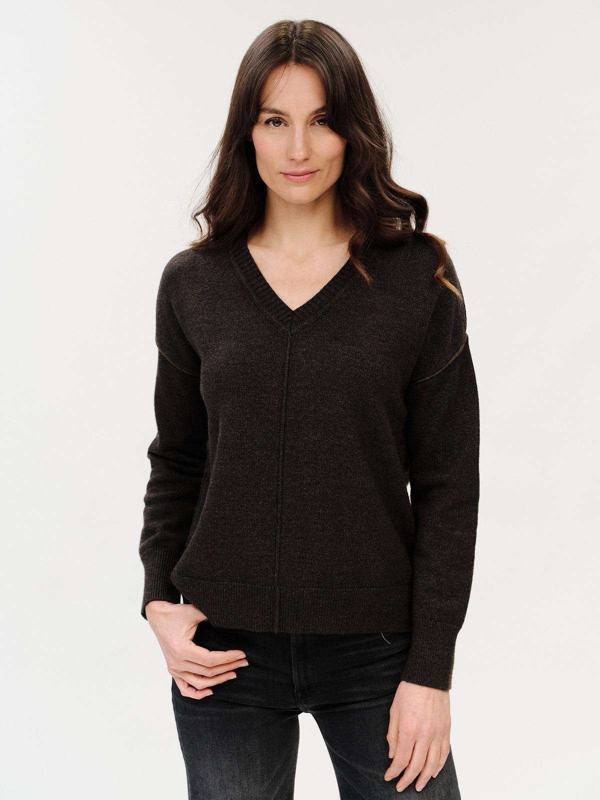 Fiore Exposed Seam Sweater
