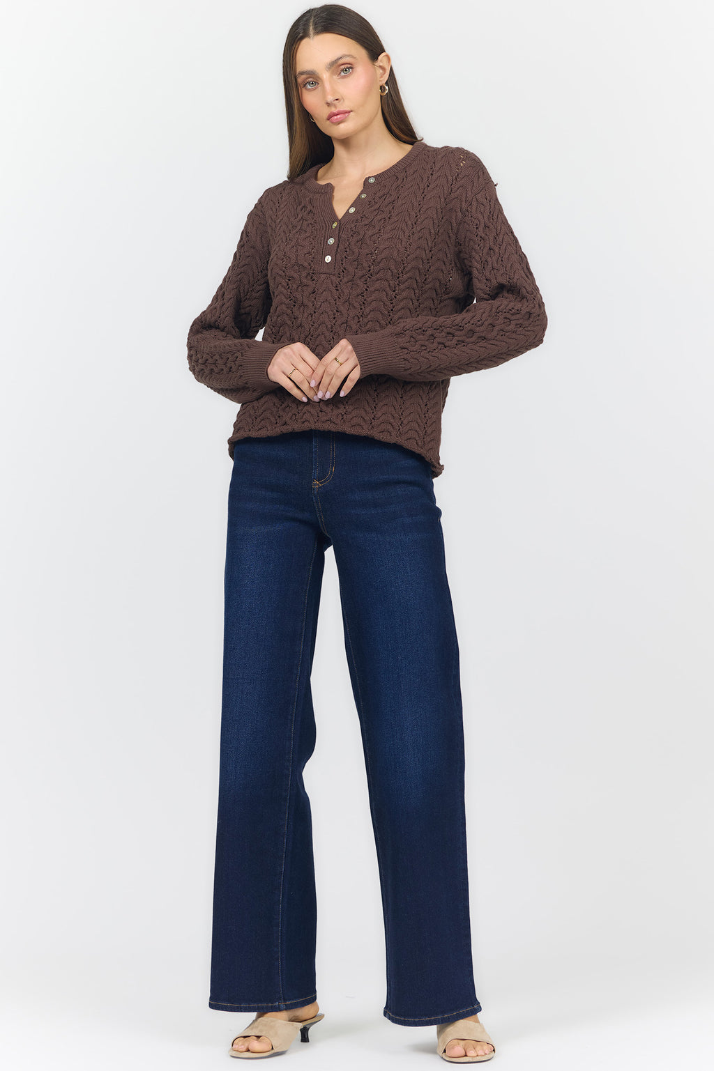 Dreya Melted Chocolate Sweater