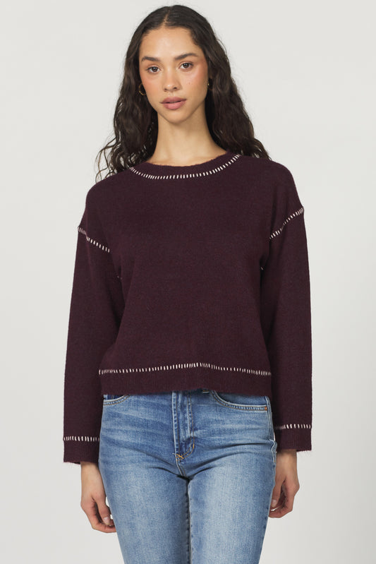 Millie Sweater Bordeaux