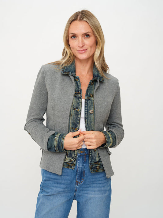 Clarissa Blazer Charcoal