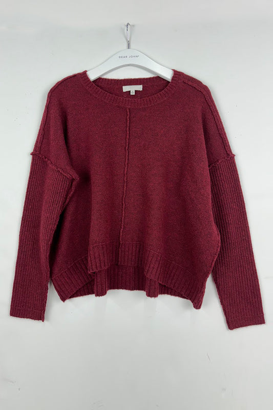 Cherry Laquer Ayat Sweater