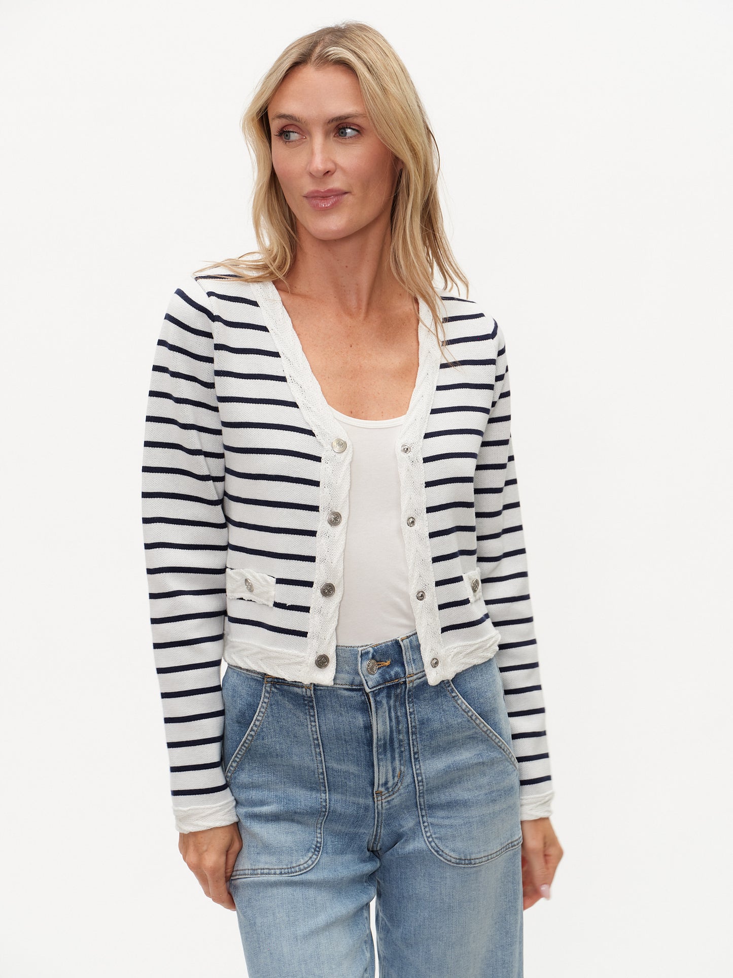 Blaire Striped Cardigan