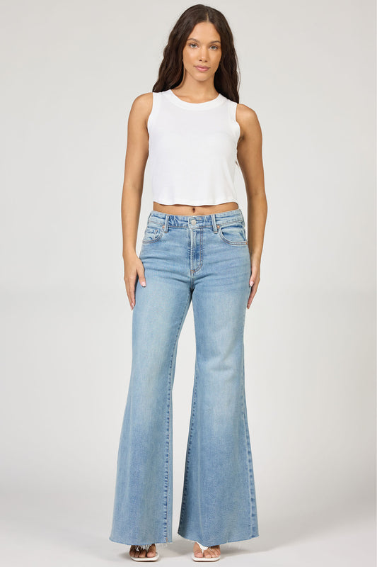 Hendrix Raw Hem In Hillcress