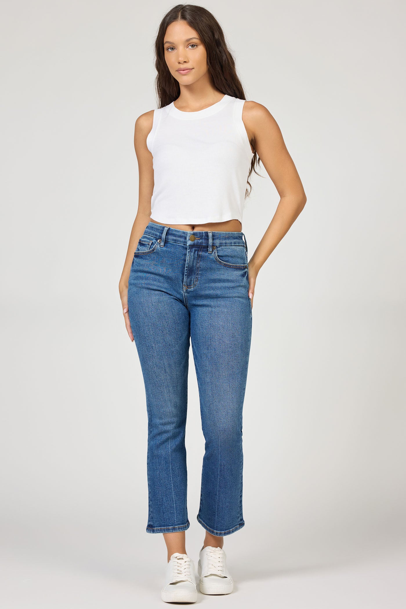 Jeanne Jean in Evergreen Blue