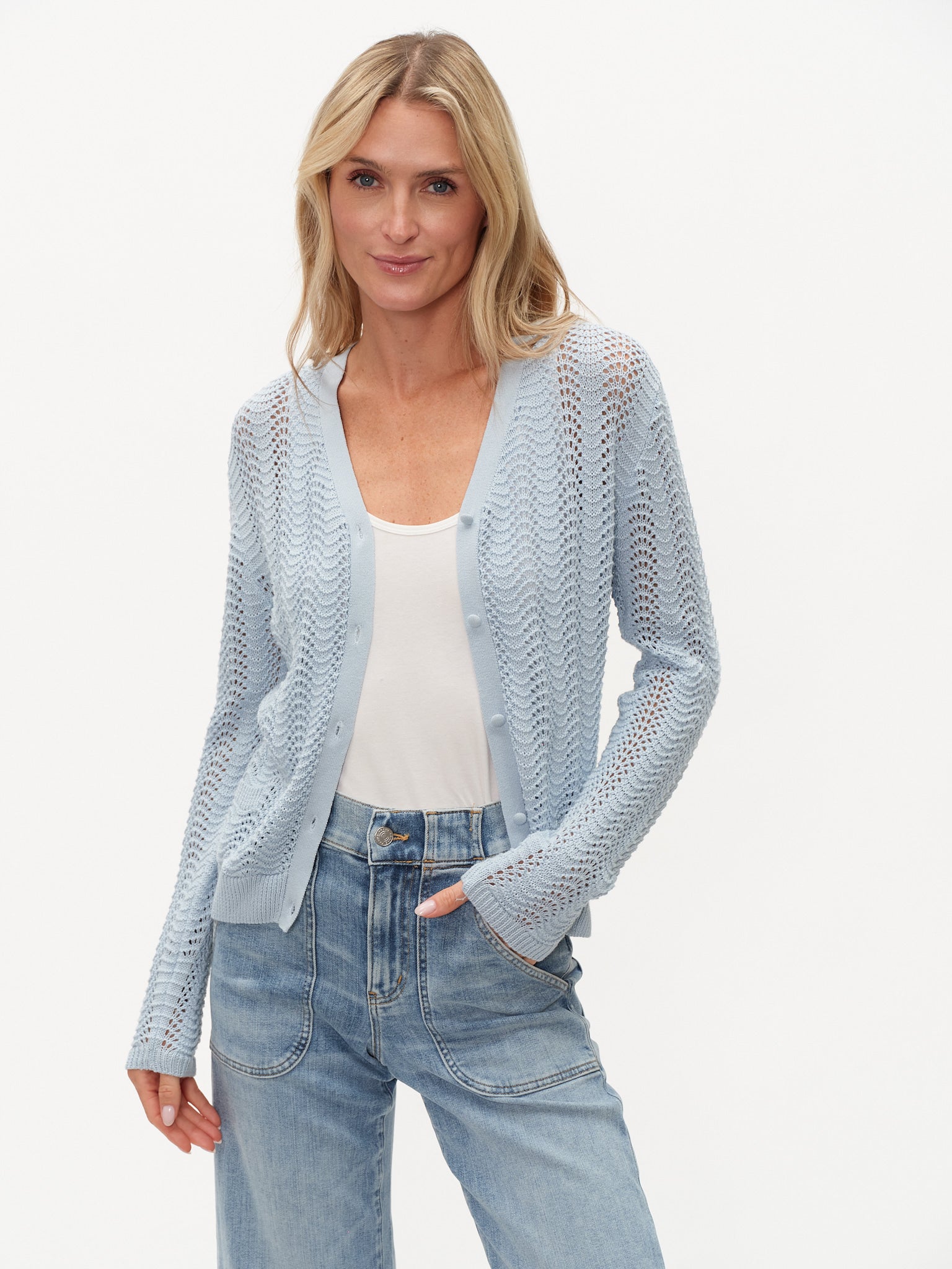 Ebony Crochet Cardi