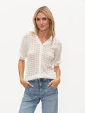 Lark Crochet Knit Top