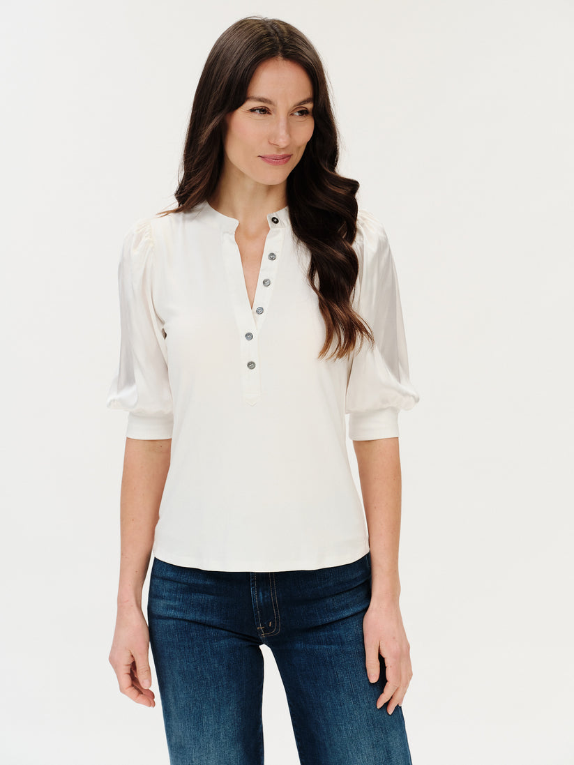Grace Mixed Media Top