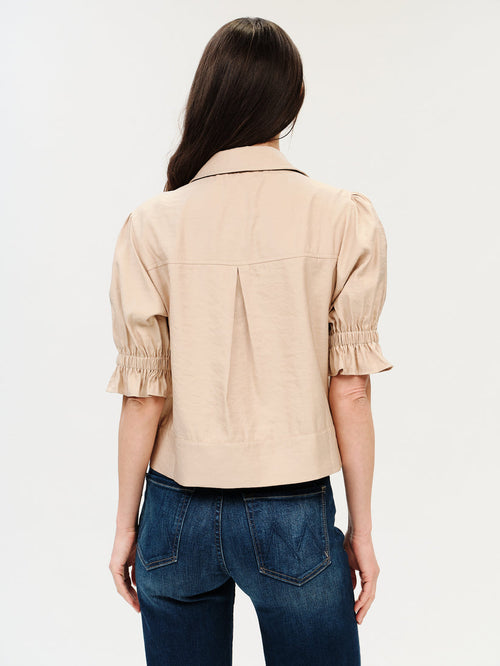 Christine Short Sleeve Flutter Jacket