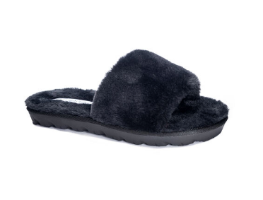 Rally Faux Fur Slides