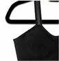 Black Sheer Attached Bra
