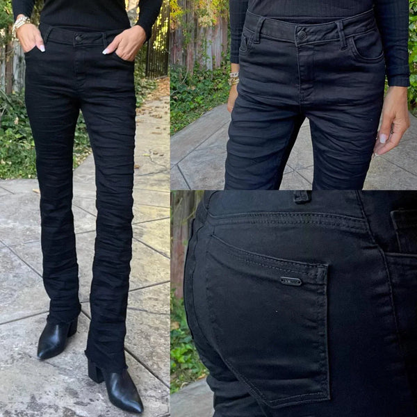 Bevy Flog - Huram Black Denim