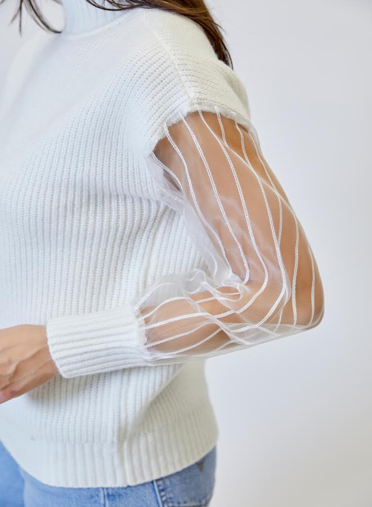 Mix Media Sweater